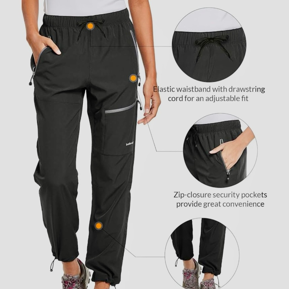 Baleaf never worn pants water, resistant, hiking, outdoor, indoor - Picture 5 of 5